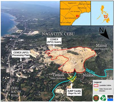 Anatomy of the Naga City Landslide and Comparison With Historical Debris Avalanches and Analog Models